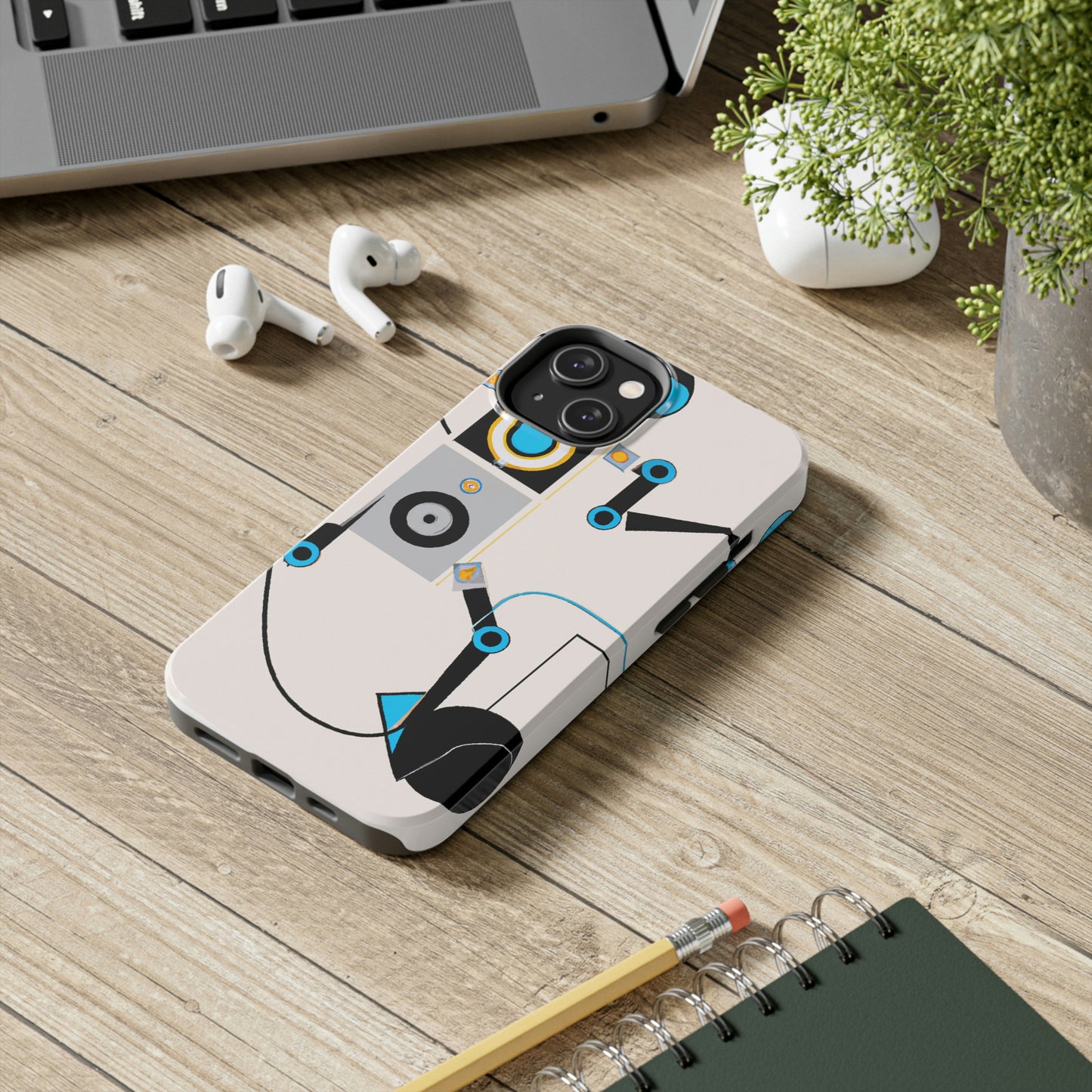 Robo-Kicker: Die autonome Fußball-KI. - Die Alien Tough Phone Cases