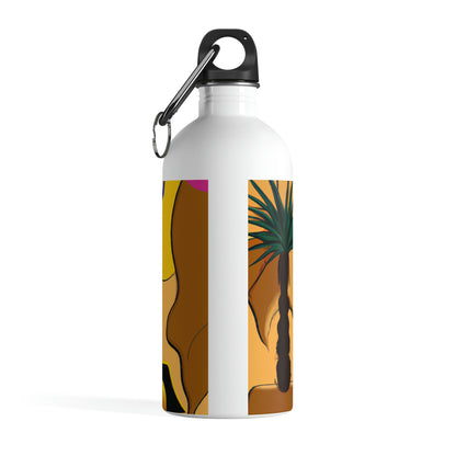 "Desert Mirage: The Forgotten Oasis" - The Alien Stainless Steel Water Bottle