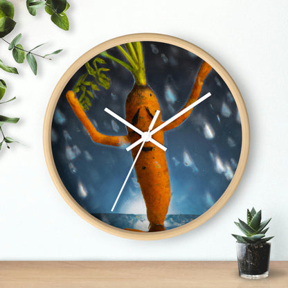 "Jubilant Jig in the Rain" - El reloj de pared alienígena