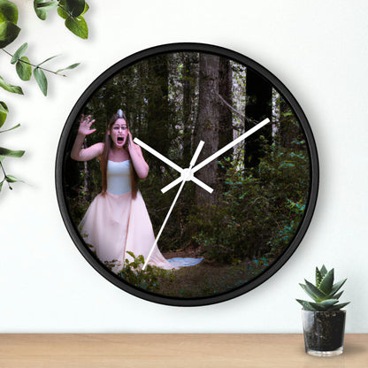 Lost Princess and the Dense Forest Tiara - The Alien Wall Clock