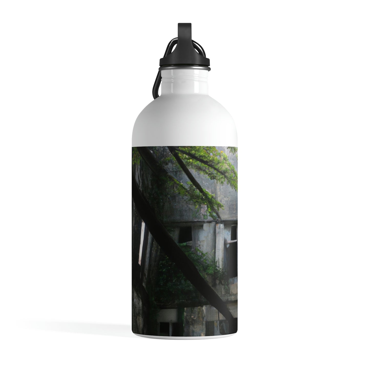 "The Mystery of the Ancient Mansion" - The Alien Stainless Steel Water Bottle