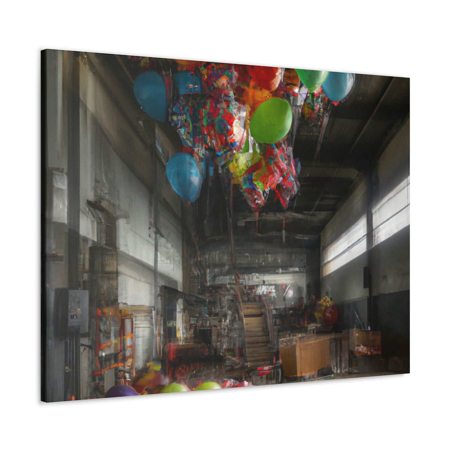 "The Ghostly Gasses of the Balloon Factory" - The Alien Canva