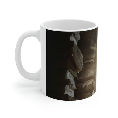 "The Temple of Hidden Secrets" - The Alien Ceramic Mug 11 oz