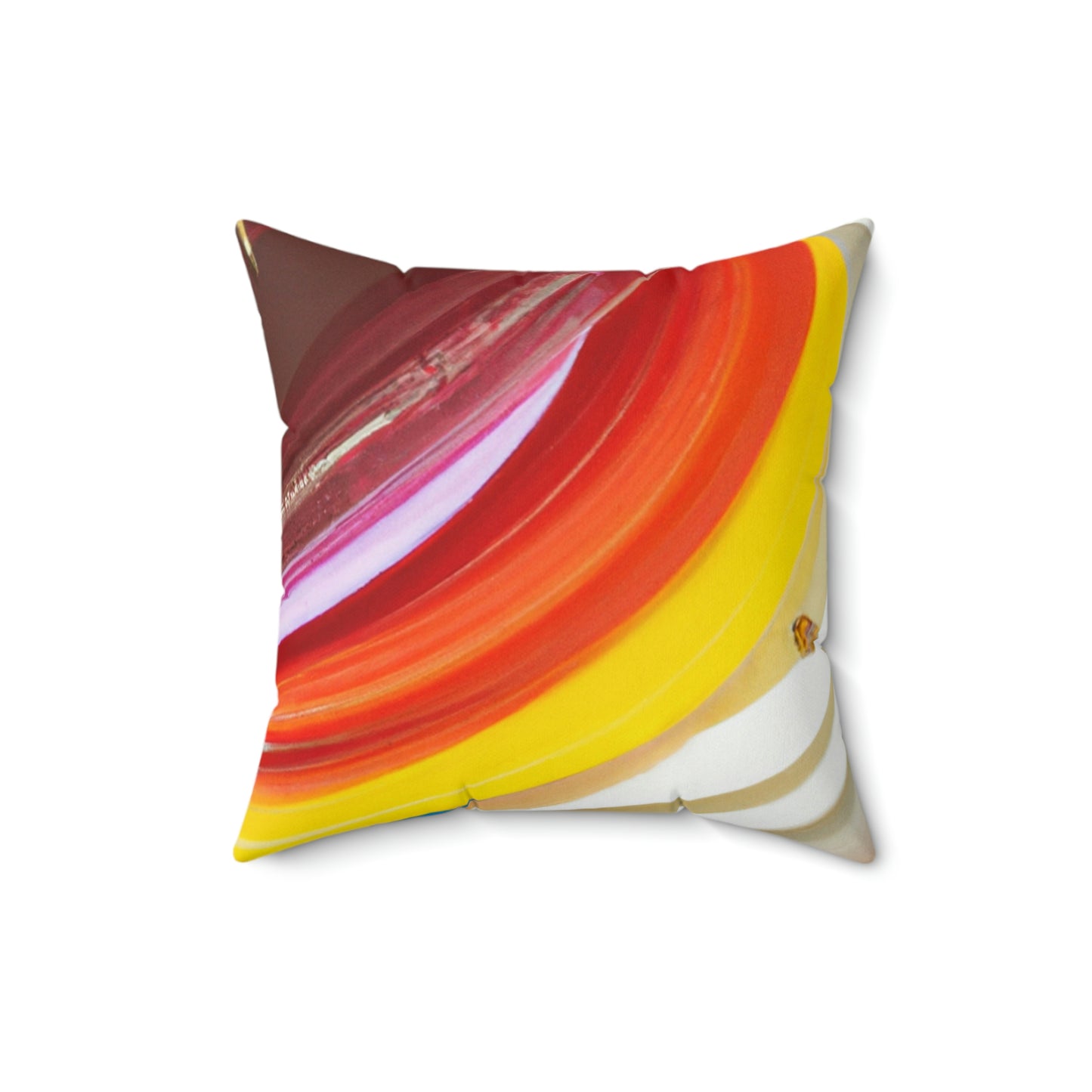 "Autumn Splendor Plates" - The Alien Square Pillow