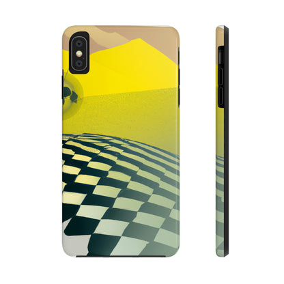 „Lost and Found in the Desert: A Bee's Journey“ – The Alien Tough Phone Cases