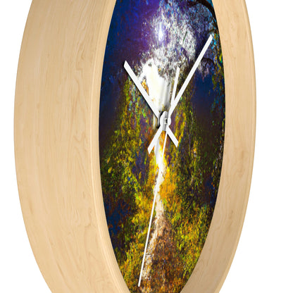 "A Beam of Light on a Forgotten Path" - The Alien Wall Clock