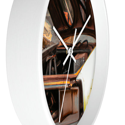 that rebuilds the consciousness of a lost loved one

"Rebuilding Time: A Journey to Remember" - The Alien Wall Clock