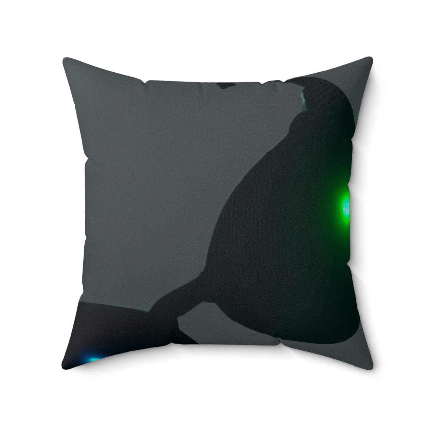 "Shadow of the Invaders" - The Alien Square Pillow