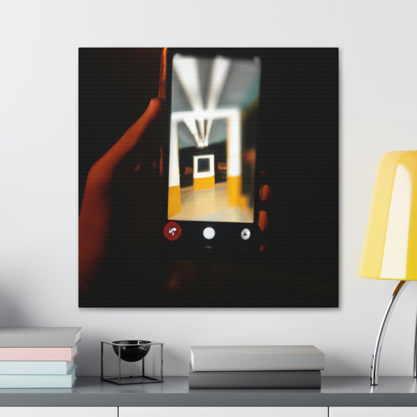 "Camera to Canvas: Painting with Your Smartphone" - Canvas