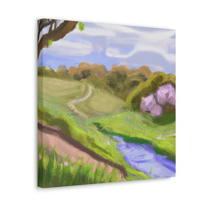 "Alive and Thriving: A Nature Painting" - Canvas