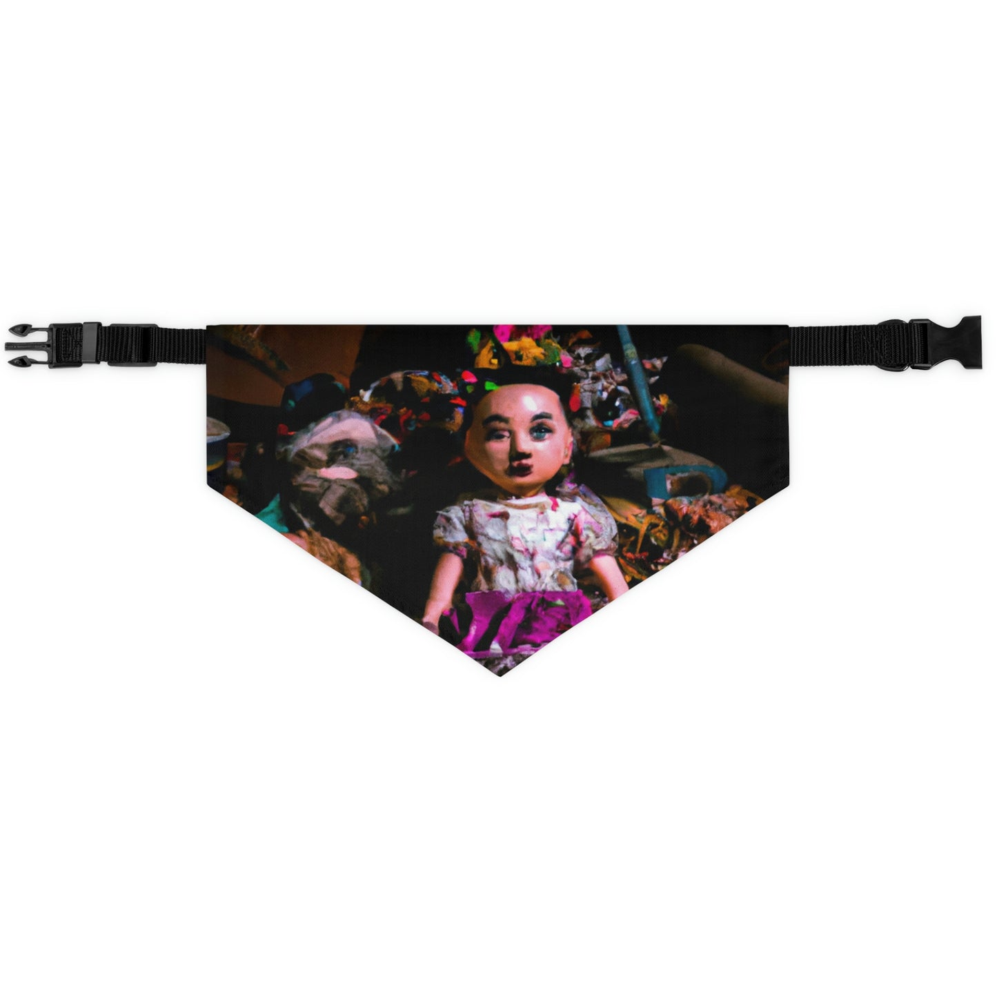 "Broken Playthings in the Dark." - The Alien Pet Bandana Collar