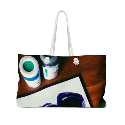 "Transforming Pain into Art" - The Alien Weekender Bag