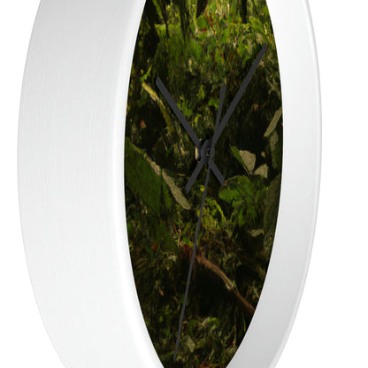 "The Hidden Wilderness" - The Alien Wall Clock