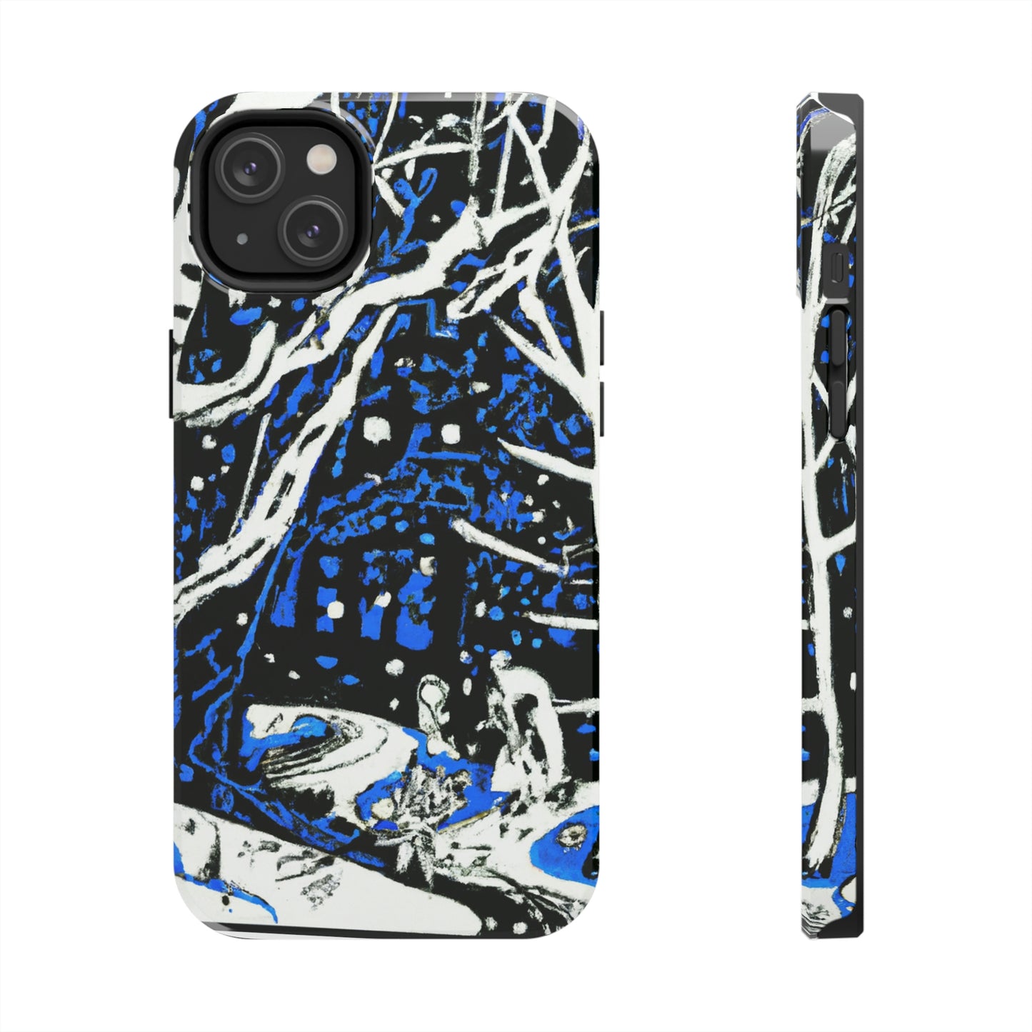 Snowy Forest Night: A Fairytale Odyssey - The Alien Tough Phone Cases