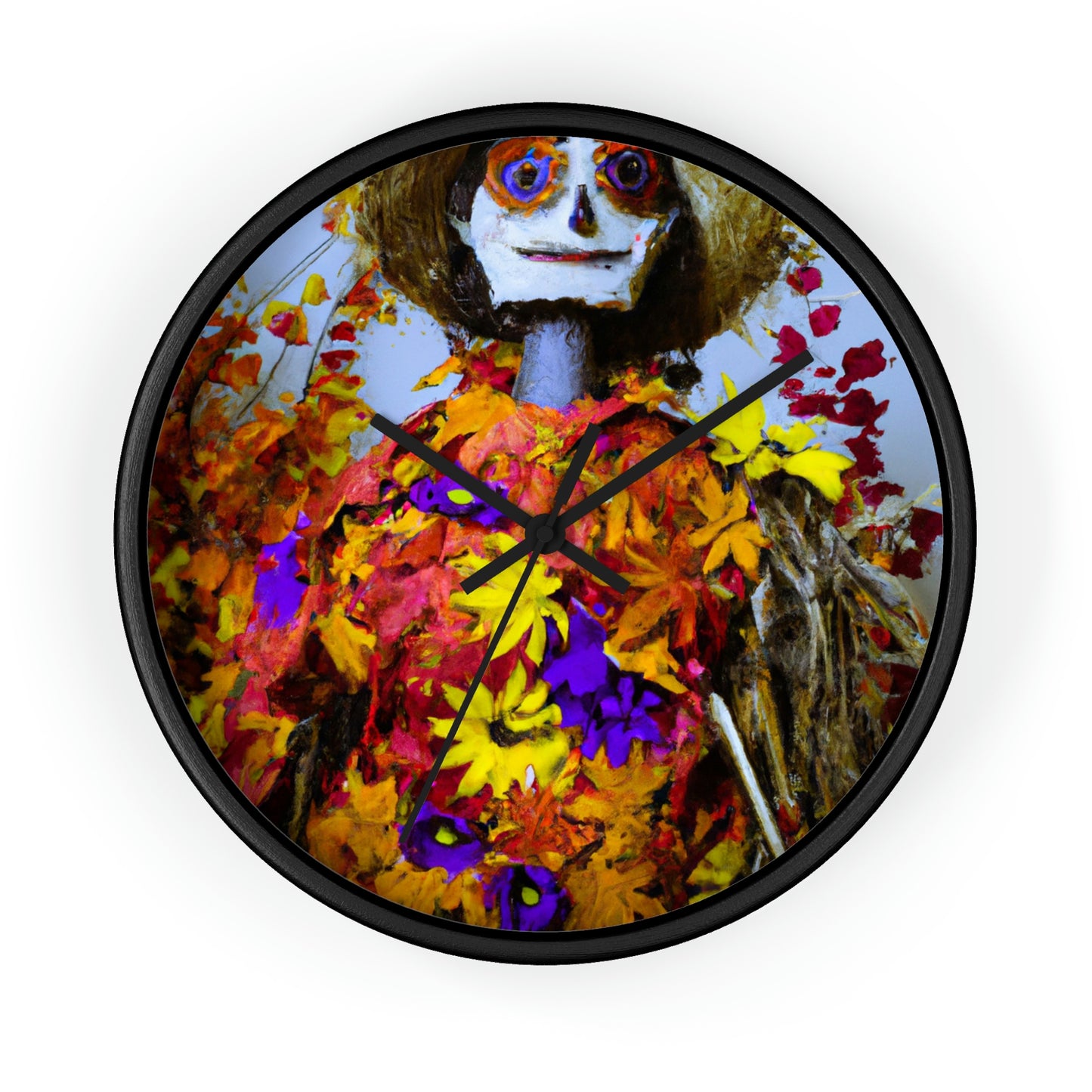 "Autumn Scarecrow Blues" - The Alien Wall Clock