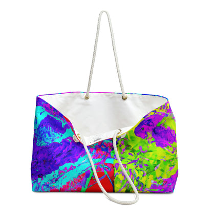 "A Rainbow of Feathered Friends" - The Alien Weekender Bag