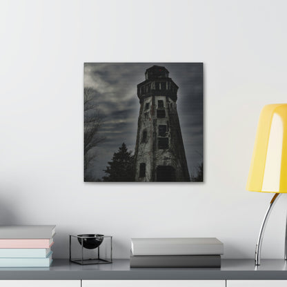 Der finstere Leuchtturm - The Alien Canva