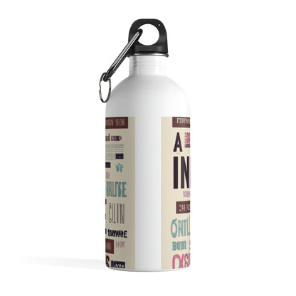 "A Trip Down Memory Lane: 16 of My Favourite Words" - The Alien Stainless Steel Water Bottle