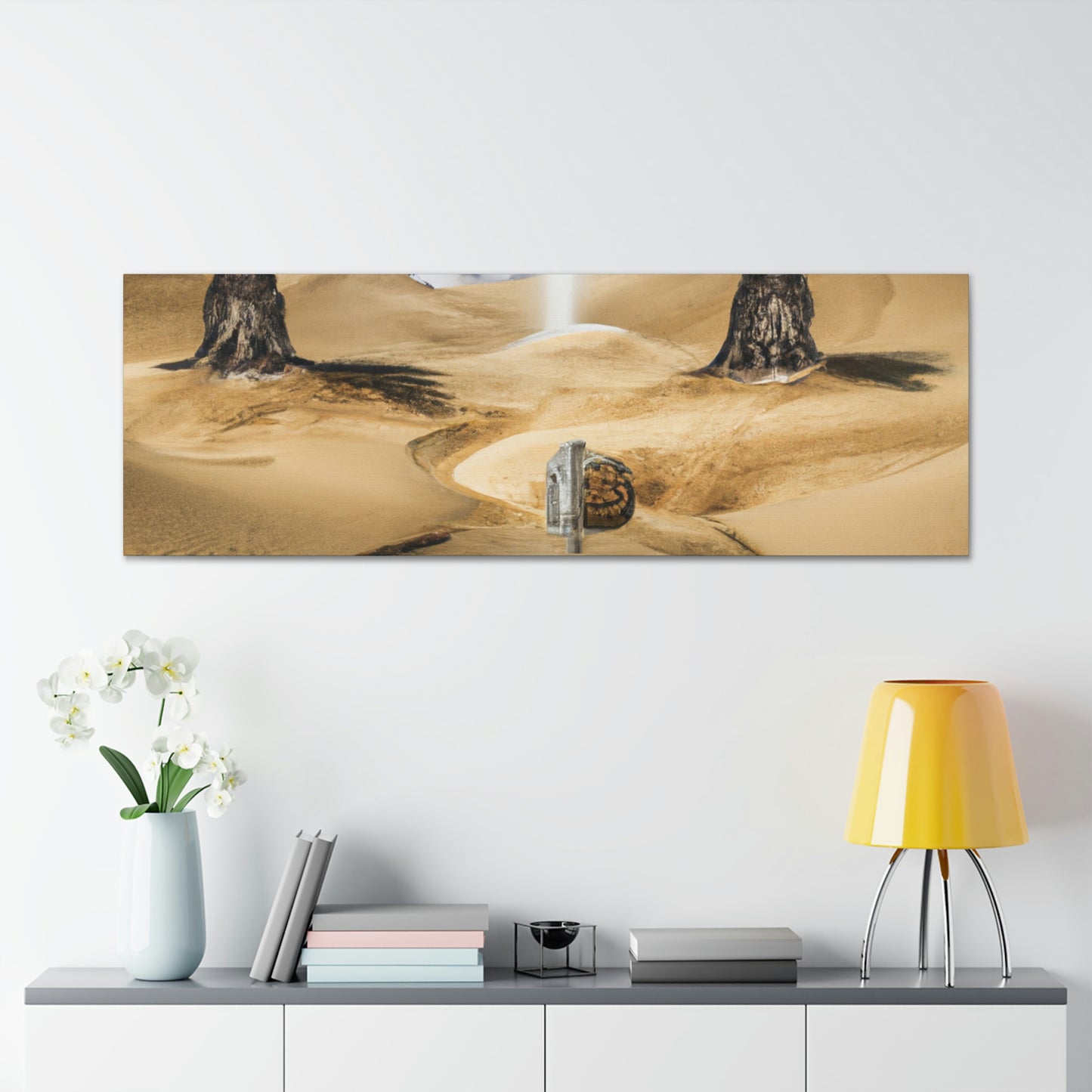 The Mirage of the Desert Sands - The Alien Canva