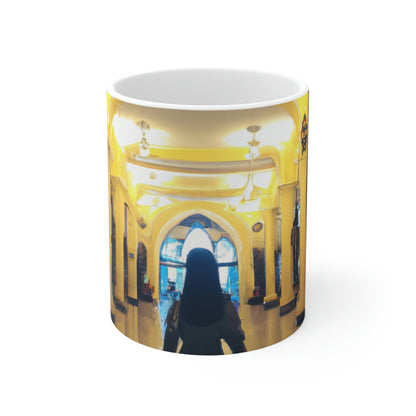 "Escape From the Enchanted Palace" - The Alien Ceramic Mug 11 oz