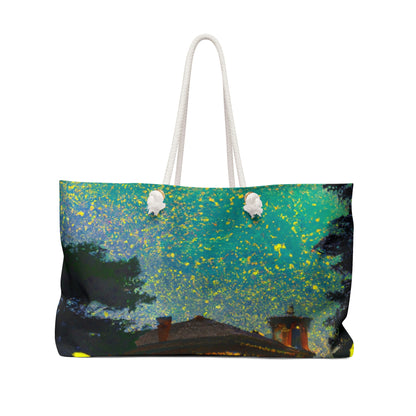 "A Shining Embrace of Fireflies" - The Alien Weekender Bag