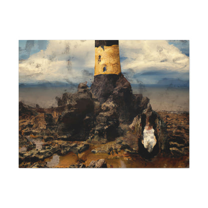 "Lonely Beacon on the Shore" - The Alien Canva