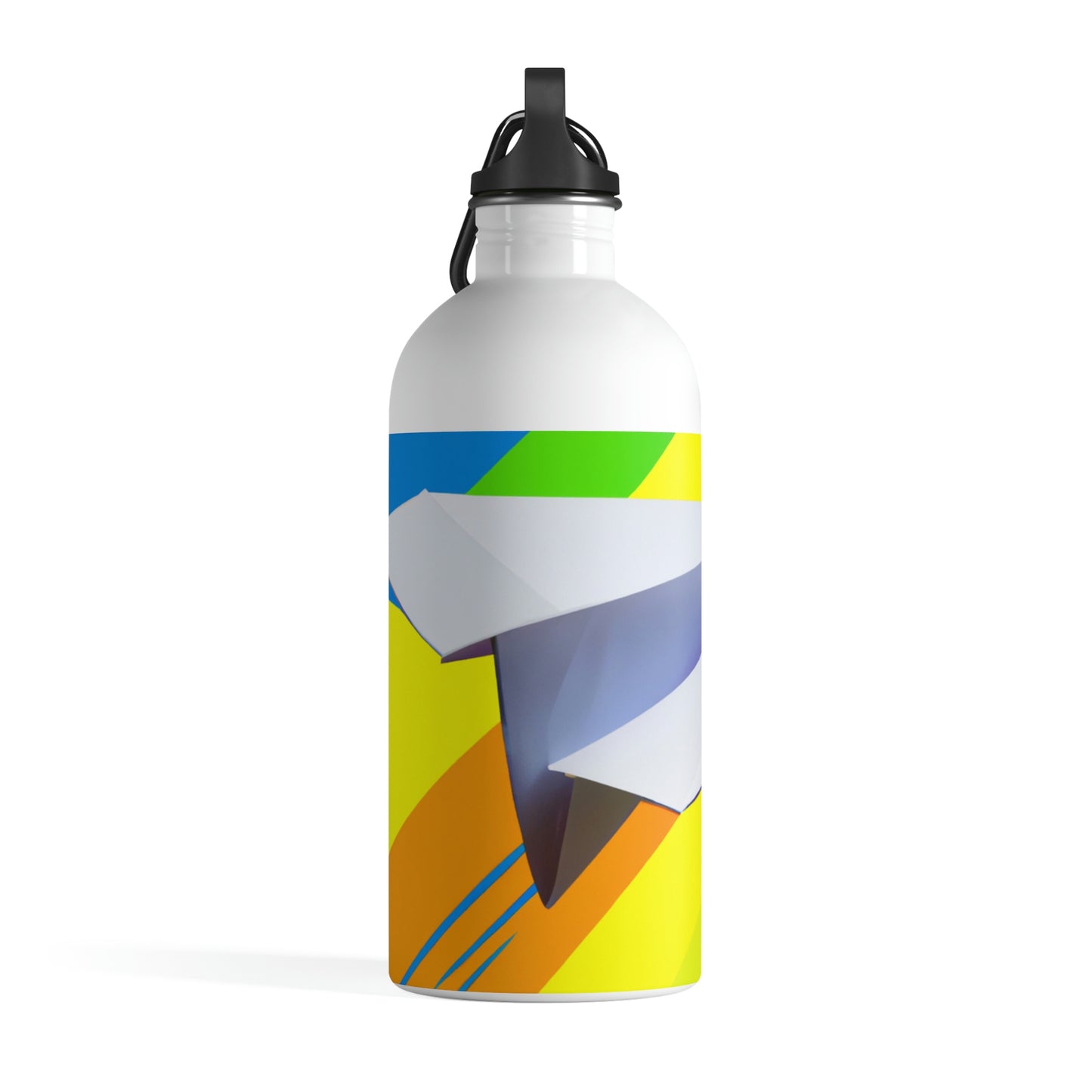 "A Flight of Color" - The Alien Stainless Steel Water Bottle