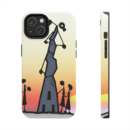 "Forgotten in the Sunset" - The Alien Tough Phone Cases