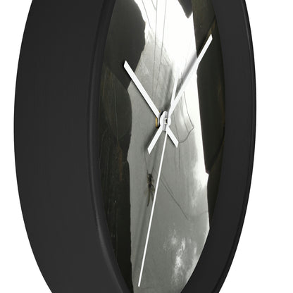 "Ghostly Cobwebs in the Ruins" - The Alien Wall Clock