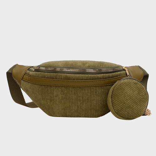 Bolso bandolera pequeño de pana