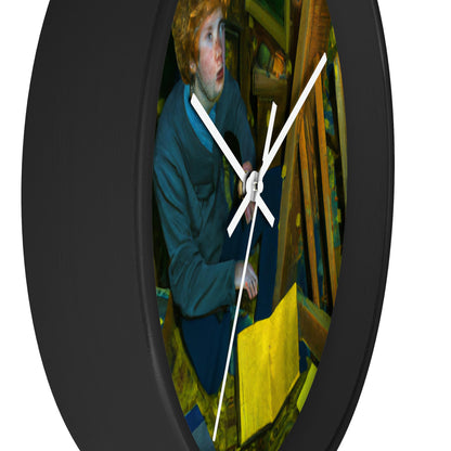 The Attic's Secrets: A Tale of Magic and Redemption - The Alien Wall Clock