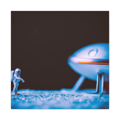 "Strayed in Space" - Die Alien-Canva