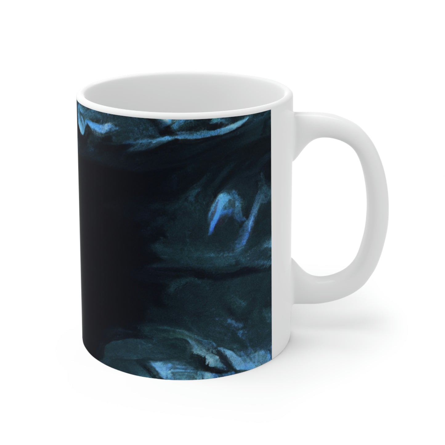 "Escape from the Icy Depths" - The Alien Ceramic Mug 11 oz