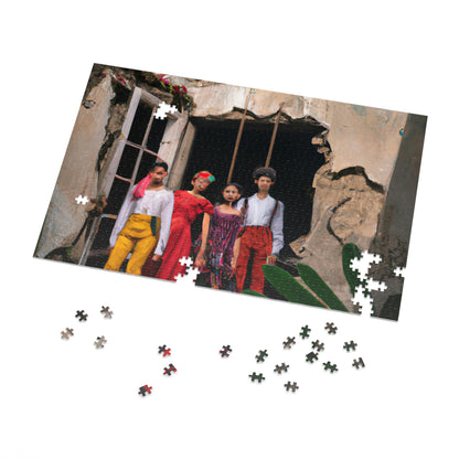 "Exploring the Forgotten Ruin" - The Alien Jigsaw Puzzle